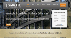 Desktop Screenshot of dakotafabwelding.com