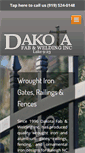 Mobile Screenshot of dakotafabwelding.com